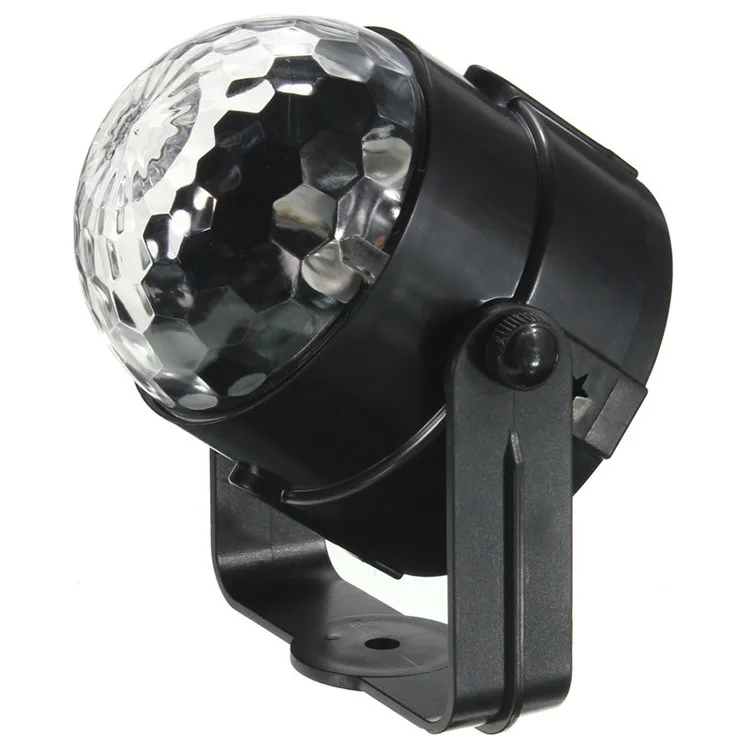 

LED Voice xiao mo qiu Three-Color Magic Ball Self-Propelled Strobe Voice KTV Small Box Family Party Only