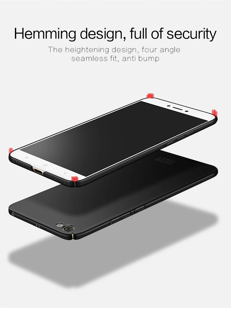 Для Xiaomi Redmi Примечание 5A чехол MOFi задняя крышка ПК Жесткий Coque для Xiaomi Redmi Примечание 5A Чехлы для мобильных телефонов