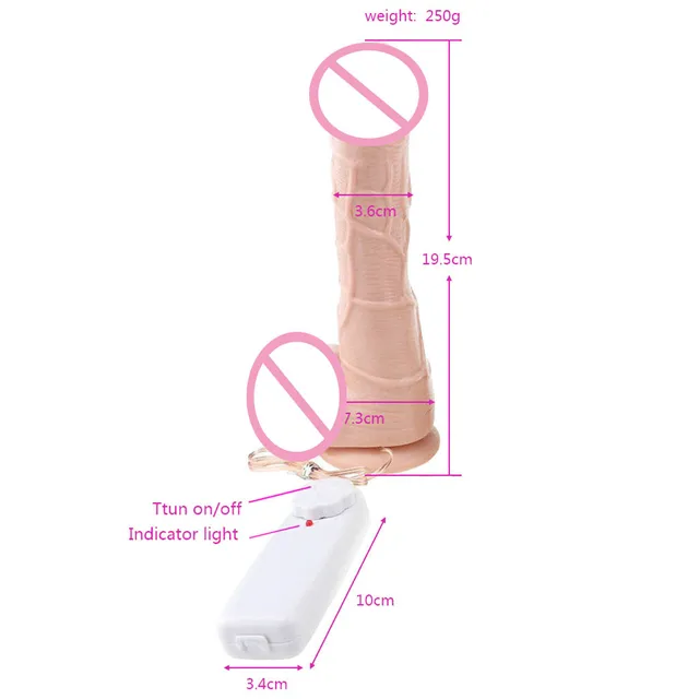 Realistic Multispeed Vibrator Dildo - Image 6