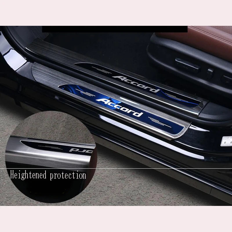 Добро пожаловать педаль подходит для honda accord переоборудование, для 10 поколения accord нержавеющая сталь специальные декоративные части