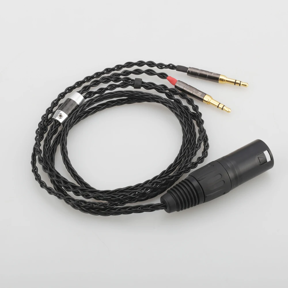 Audiocrast HC010 Audiocrast HIFI 4 pin XLR Male Balanced Headphone Upgrade Cable for Sundara Aventho focal elegia t1 t5p D7200 D