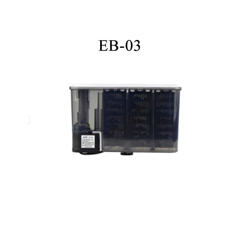 3 Aquarium Waterfall Filter Ultra-Quiet Aquarium External Wall Mount External Small Filter Pump Fish Bowl Garbage Purifier Filter