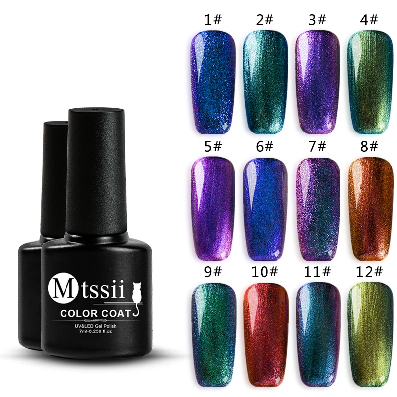 

Mtssii Chameleon UV Nail Gel Polish LED Hybrid Long Lasting Gel Nail Polish Varnish Paint Gellak Lucky Lacquer Gel Nail