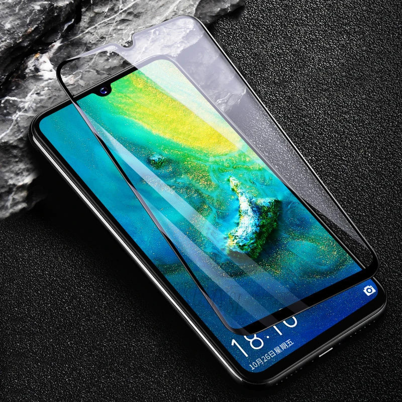 3 шт. полное покрытие из закаленного стекла для huawei P20 Pro P30 Lite P Smart P10 Plus Защита экрана для Honor 10i 20pro стеклянная пленка