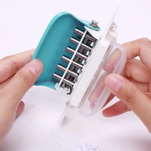 DIY отверстие тонкий пояс, который крепится на "сделай сам" с отрывными листами Дырокол ручной работы с отрывными листами Бумага отверстие в ковбойском стиле