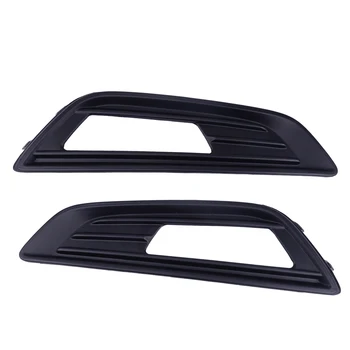 

CITALL 1Pair Car ABS Fog Light Grille Panel Cover Bezel 15A299-AA fit for Ford Focus Hatchback Estate Turnier 2015-2018