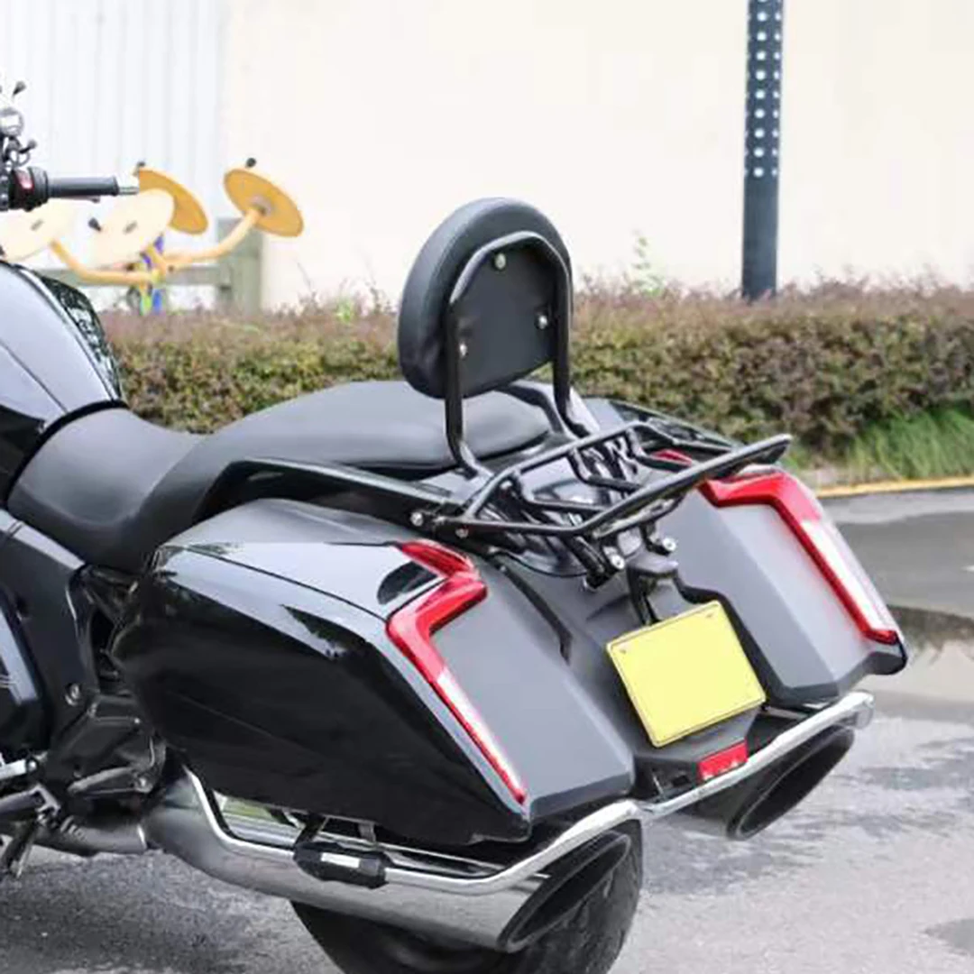 

Panical Motorcycle Sissy Bar Backrest Luggage Rack Support Bracket Luggage Case Rear Bracket For BMW K1600 K1600B 2018-2023
