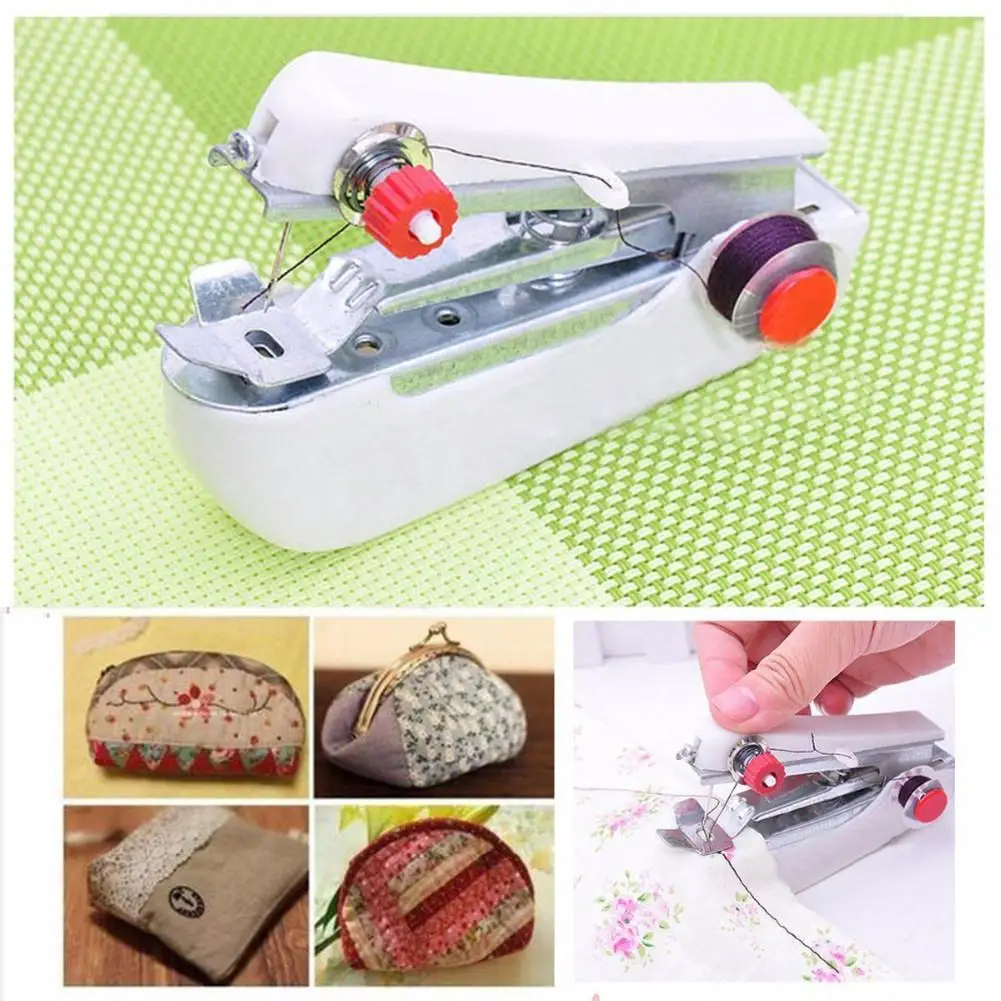 

Mini Manual Sewing Machine Portable Creative Compact Sewing Machine Easy To Operate Sewing Tools Home Travel Small Embroidery