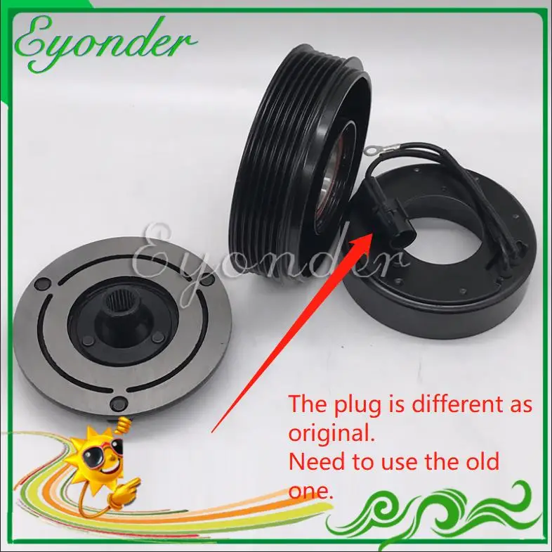 AC Compressor Clutch FRONT PLATE Fits; Jeep Liberty 2006 2007 2008 A//C Hub