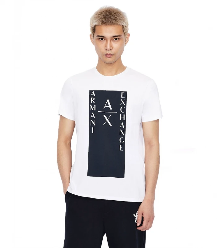 Emporio Armani Exchange men's white T 