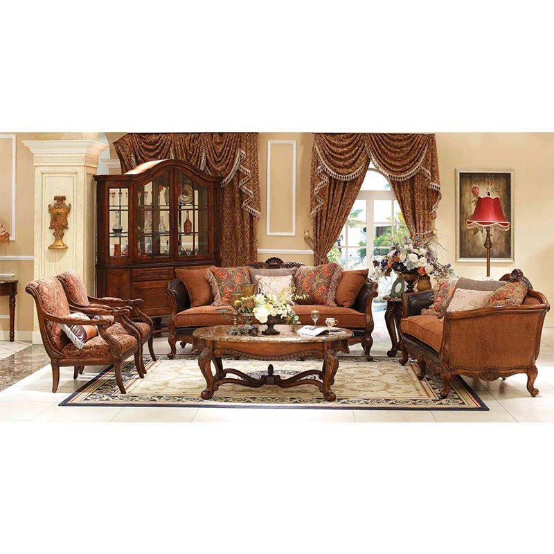 Новейшая мебель для дома роскошный комплект диванов Честерфилд chesterfield kanepe GH64.1 из