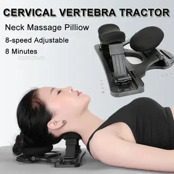 

Cervical Vertebra Tractor Neck Back Therapy Heat Infrared Massage Pilliow Adjustable Stretch Household Health Care Device 2020