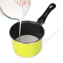 Мини-шоколадный молочный соус, кухонная сковорода, горшок для пикника из углеродистой стали, нагревательный горшок без кастрюли