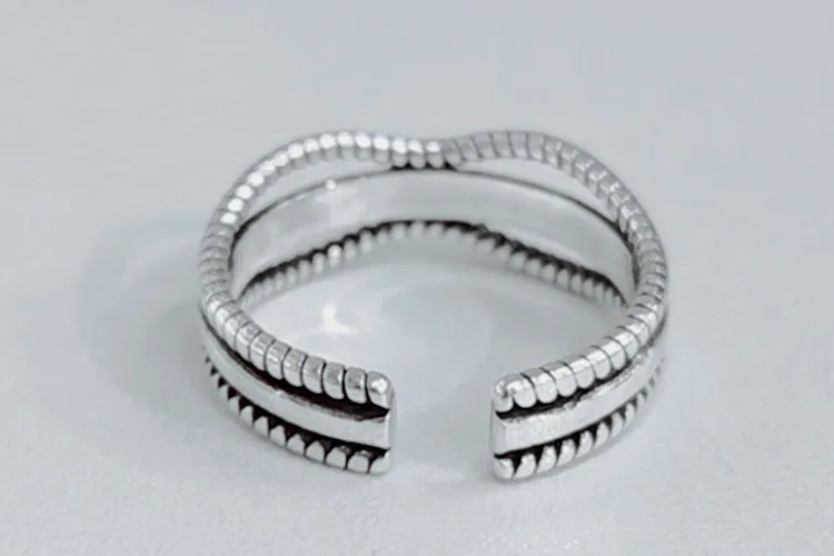 Wavy Open Ring Image 2