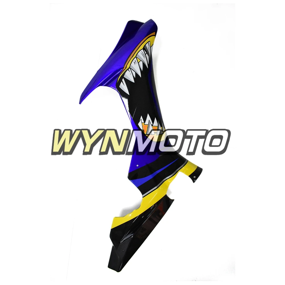 Акула синий черный R1 полный обтекатель комплект для Yamaha YZF1000 R1 YZF r1 15 16 впрыска мотоцикл Cowlings
