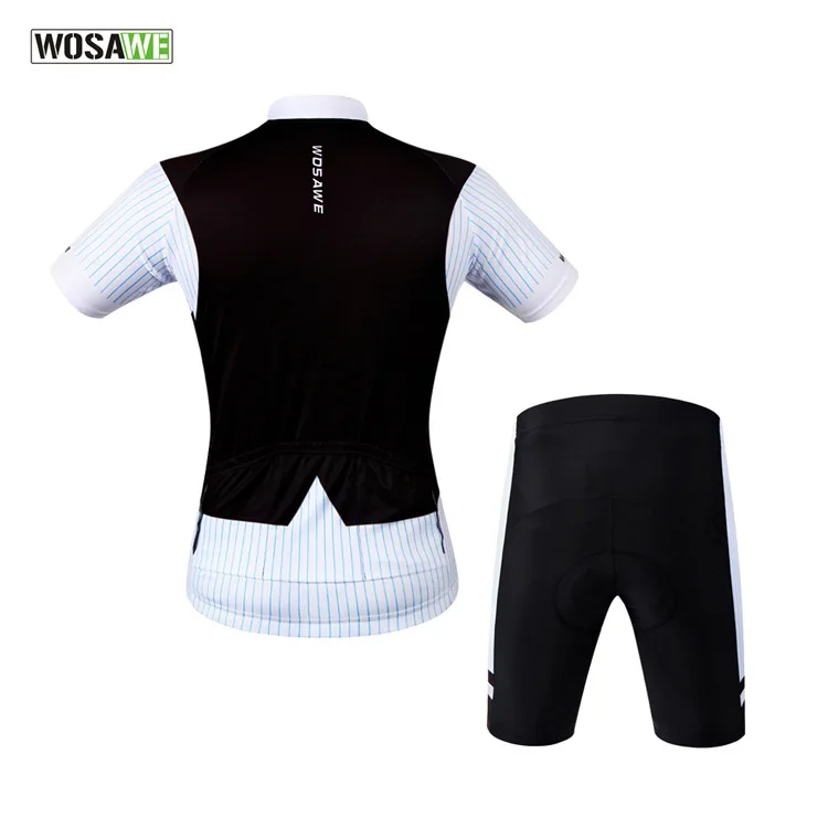 WOSAWE летний спортивный комплект Джерси для езды на мотоцикле одежда с коротким