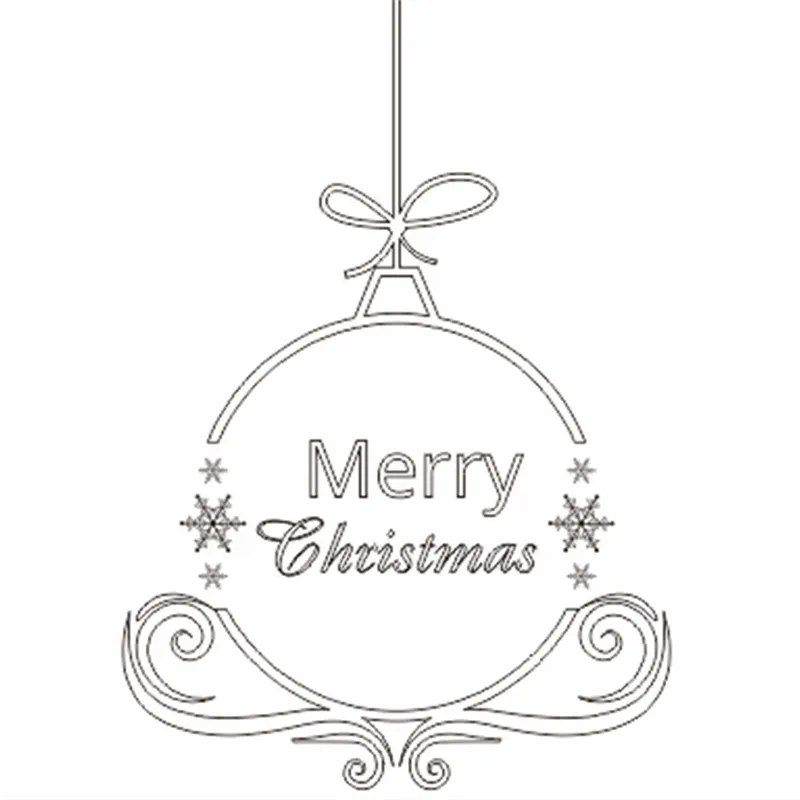 

Naifumodo Merry Christmas Dies Bell Metal Cutting Dies Background Stencil for DIY Scrapbooking Paper/photo Cards Embossing Dies