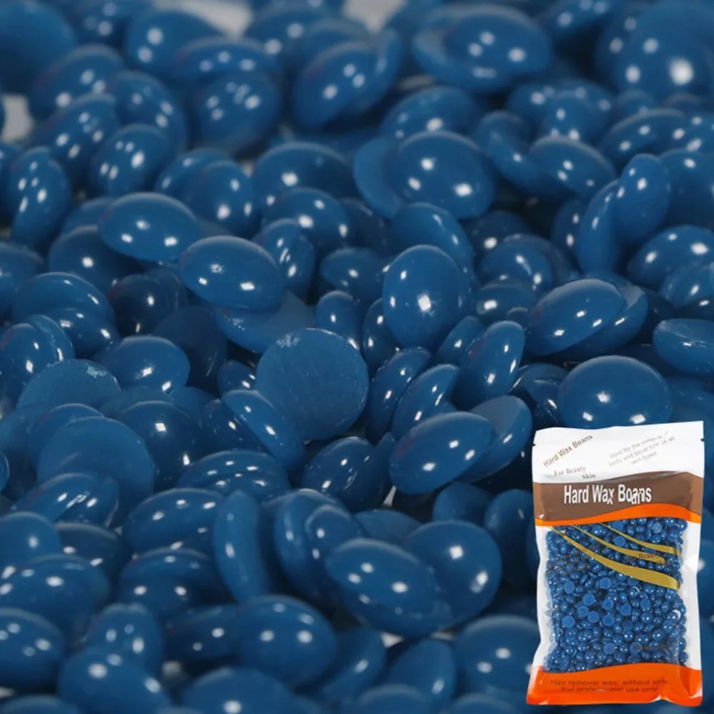 Безбумажный воск для удаления волос, твердый воск, Bean Wax, обработка воска, зерно 100 г/1000 г, упаковка, посылка, твердый воск для бобов
