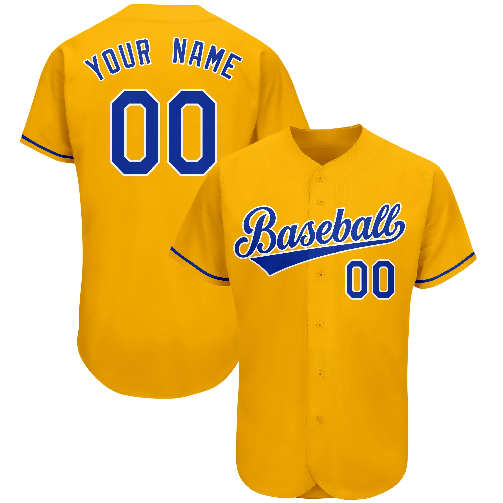 Novel Baseball Jersey Shirt Professional Softball Competition Training Uniform Printed Team Name Number for Men/Youth
