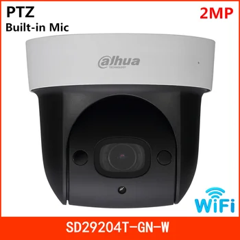 

Dahua Lite Series 2Mp 4x IR PTZ Network Camera SD29204T-GN-W 1/2.7 CMOS Built in MIC 4x Optical Zoom Support Wifi PTZ ip camera