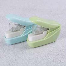 Горячая Распродажа степлер для переплёта книг мини сшивальная машина книга без степлера бумага для офиса дома