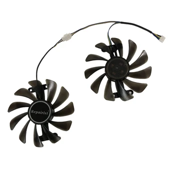 

2pcs/set GFM10012H12SPA GAA8S2U 95mm DC 12V Cooling Fan For ZOTAC GTX1070/1080 AMP ED 8GB As Replacement