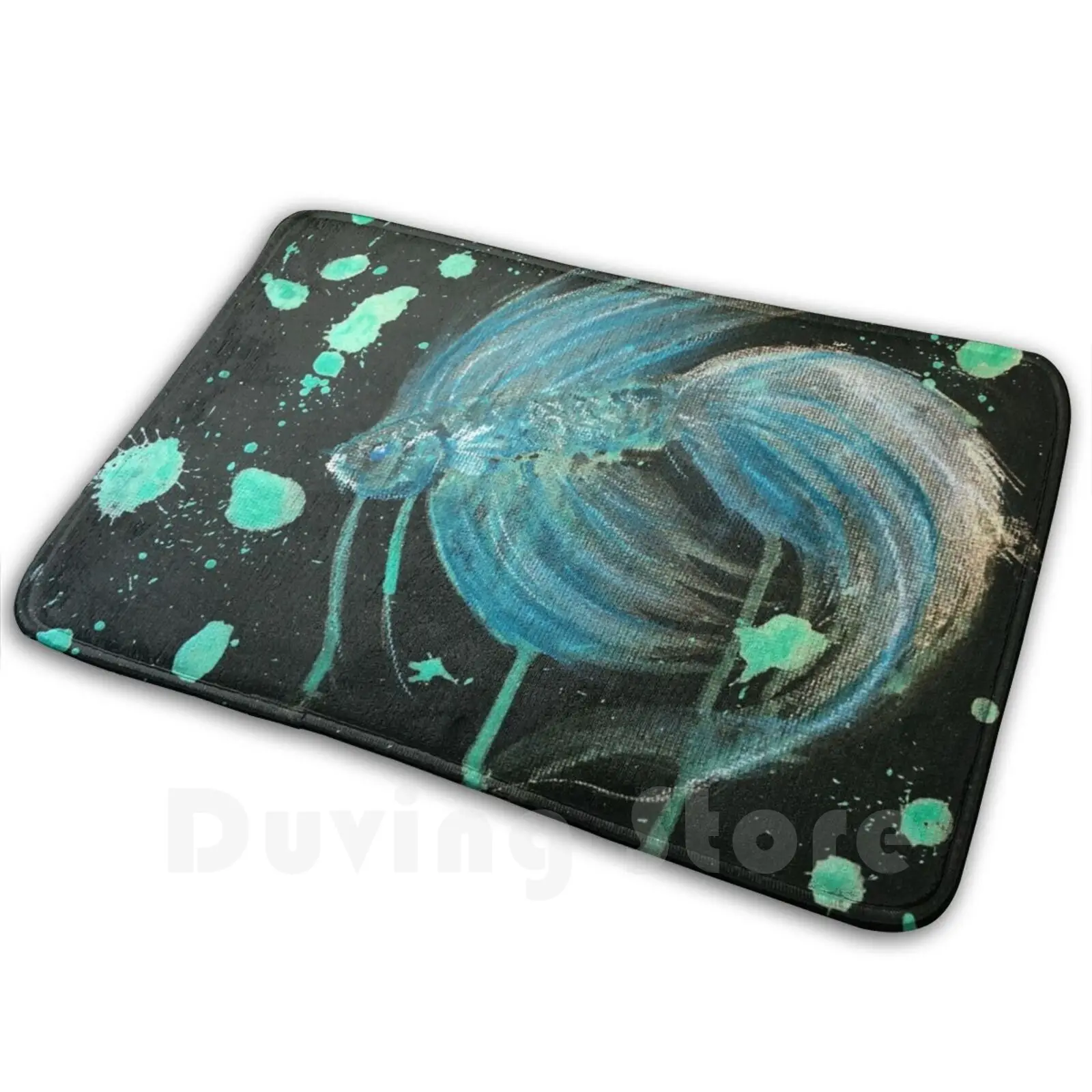 Green Splatter Betta Carpet 1984 Carpet Betta Fish Betta Brillens Splatter In Drip Tradizionale