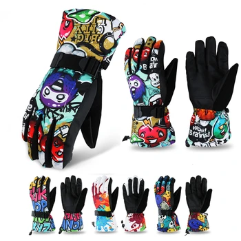 

Men's Ski Gloves Snowmobile Riding Motorcycle Antiskid Gloves Snowboard Winter Gloves Windproof Waterproof Unisex Snow Gloves