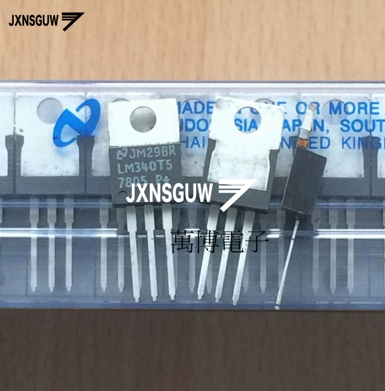 Оригинальный национальный регулятор LM7805 TO-220 IC 7805 операционный усилитель медная