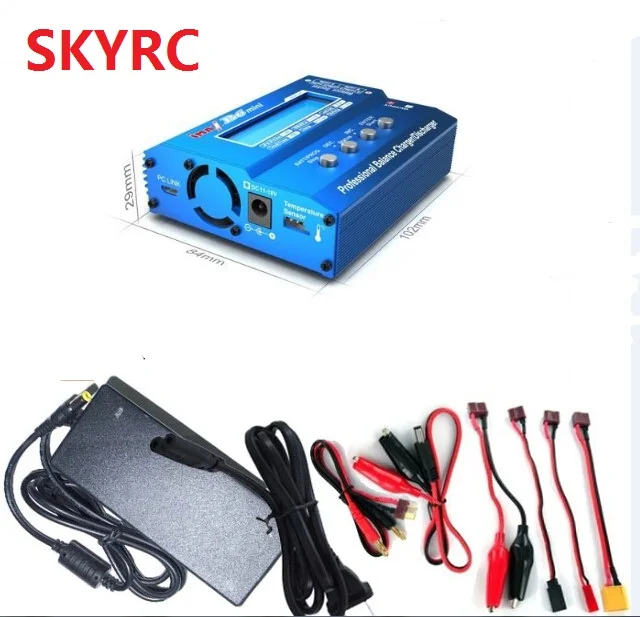 Original SKYRC IMAX B6 MINI Balance RC Charger-Discharger For RC Helicopter Re-peak Ni MH Ni CD LiHV Aircraft+Power Adpater