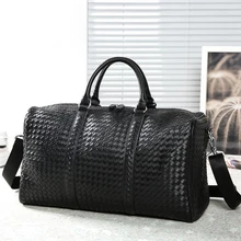 Мужская кожаная дорожная сумка, модная большая спортивная сумка, независимая сумка для хранения, большая сумка для фитнеса, сумка для багажа, сумка на плечо для аэропорта