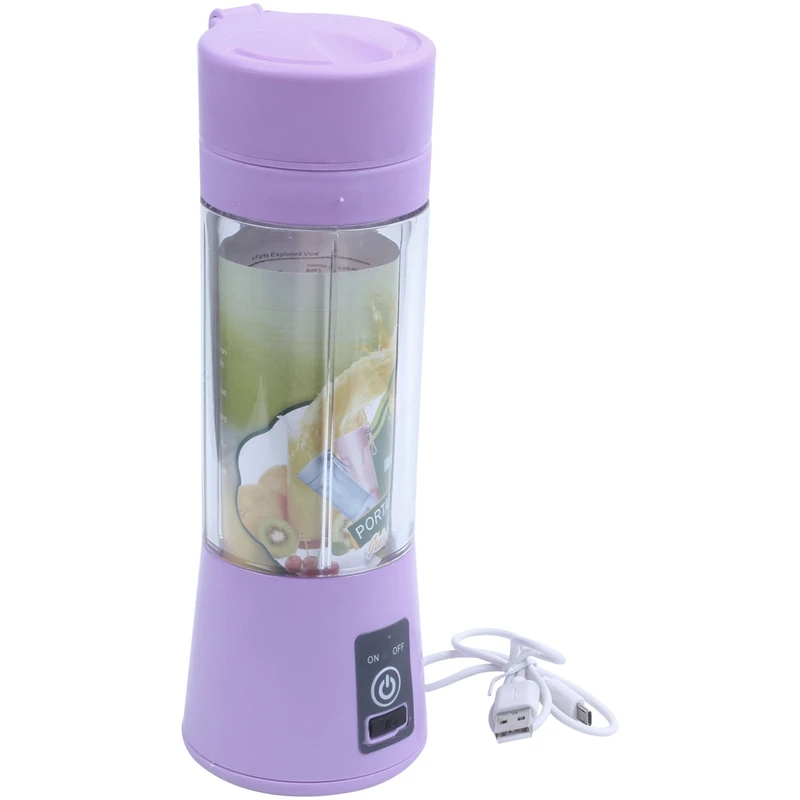 ELEG-380ml USB перезаряжаемая соковыжималка, бутылка, чашка для сока, цитрусовых, блендер, лимон, овощи, фрукты, молочный коктейль, смузи, соковыжималки