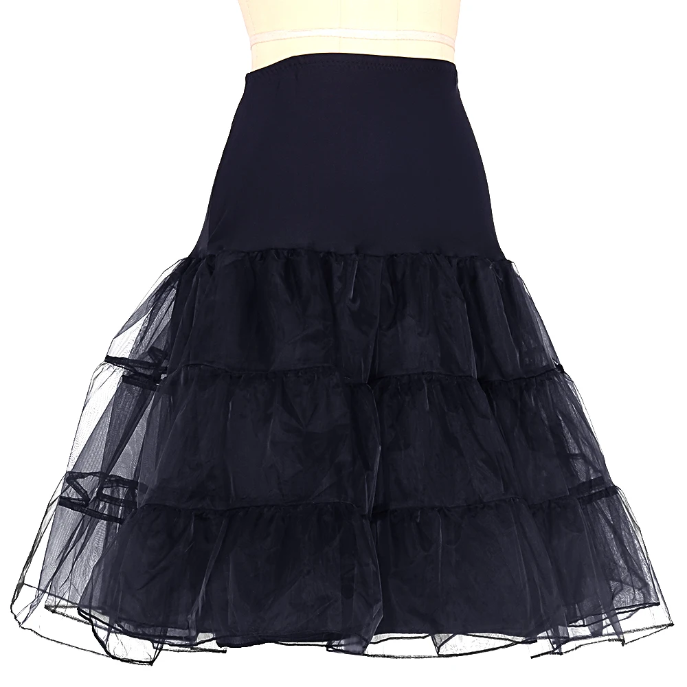 Black Petticoat Joineles элегантные Стиль в шахматную клетку принт а-ля 60ые Для женщин платье в стиле ретро 50s Одри Хепберн крючком вечерние платья в стиле пин-ап Винтаж платье - Цвет: Black Petticoat