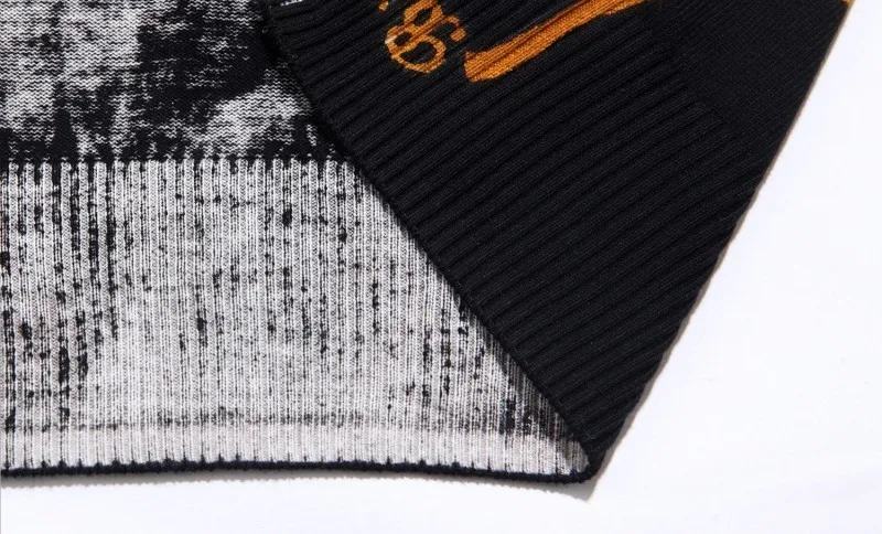 Tiger Print Trui Mode Trui Erkek Kazak Slim Fit Pull Homme Trui Heren Chompas Hombre животное Gedrukt Trui Kleding