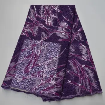 

Organza Dress Sequin Nigerian Net Lace Fabric High Quality French Lace Fabric African Applique Lace Fabric In Wedding