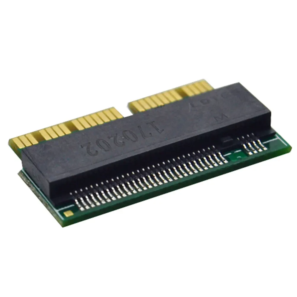 PCI-E M.2 для SSD конвертировать металлические Компьютерные аксессуары полная скорость компоненты добавить на мульти контактный адаптер карты мини для Macbook Air