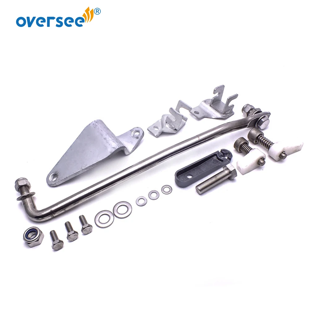 689-48501 Remote Control Attachment Kit Replaces For Yamaha Parsun 25HP 30HP 2 Stroke Outboard Motor 61N 69P 69S