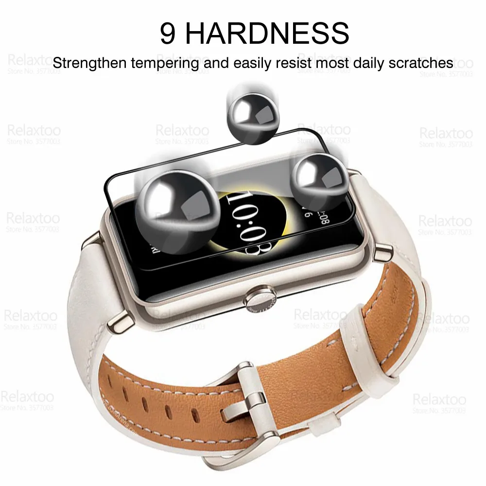 3Pcs 9D Soft Protective Glass For Huawei Watch Fit Mini Screen Protector Huawey WatchFit SmartWatch Cover Film Smart Accessories