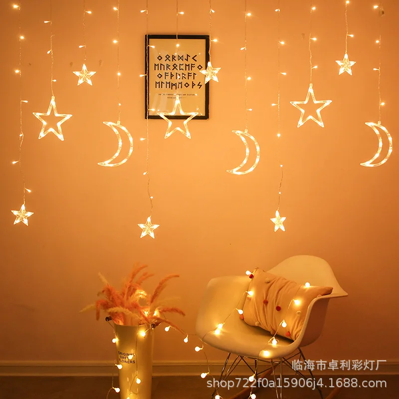 

led colored lights different height curtain lights ins home dressing plug-in colored lights gift decorative lights string line