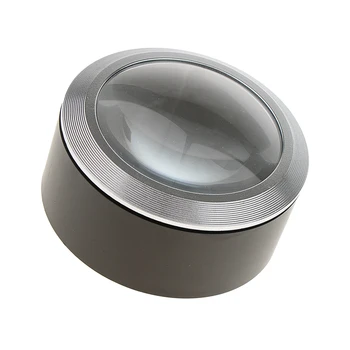 

Domed Glass Magnifier with 3 LED Light Magnifier 5X Magnification Room Decor