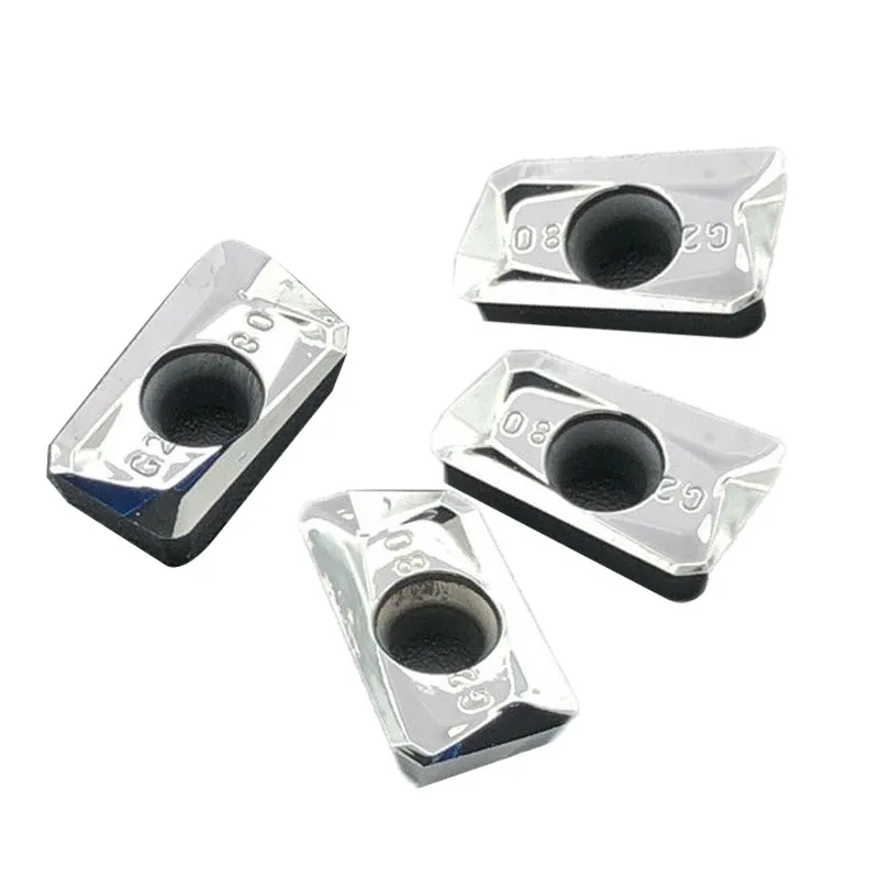 10pcs APKT1135PDFR-MA Tungsten Steel Carbide Inserts for Aluminum Lathe Blade US