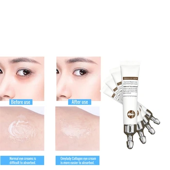 

Dropship Eye Serum Roller Lifting Anti Aging Moisturizing Anti Wrinkles Dark Circles Remover Eye Drops Crocodile Oil Eye Cream