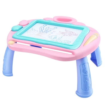 

Children's Drawing Board Toys Colorful Graffiti Magnetic Drawing Board Table Writing Board