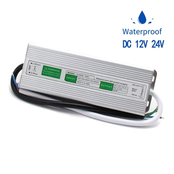 

Transformer AC 110V/220V To DC 12V 24V Waterproof LED Power Supply 20W 30W 50W 80W IP67 Waterproof 12 24V Power Suply LED Driver