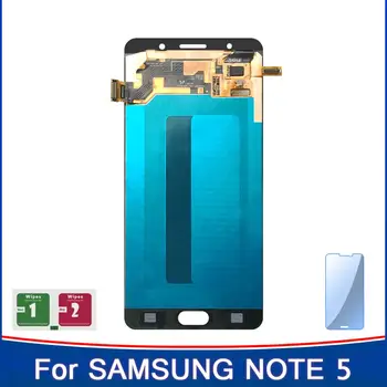 

100% New High Quality For Super Amoled Samsung Galaxy Note5 N920 N920V N920T N920A N9200 LCD Touch Screen Digitizer Parts