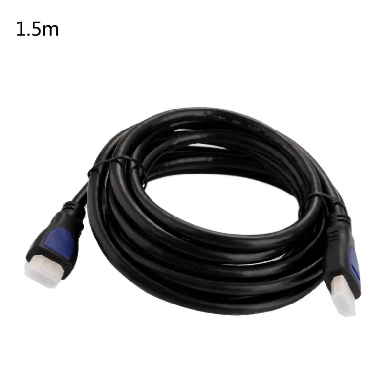 Кабель HDMI бескислородный медный сердечник позолоченный интерфейс папа-папа 2,0 кабель 3D 4k Hd Mi для HDTV домашнего кинотеатра PC прочный