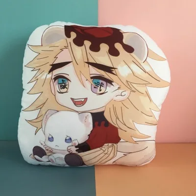Kimetsu no Yaiba модные Аниме Мягкие плюшевые подушки пушистая подушка кукла мультфильм игрушки унисекс подарки на день рождения Новинка - Цвет: see chart