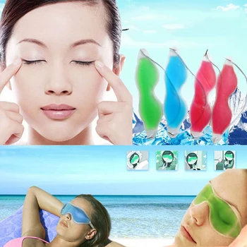 

Cooling Ice Gel Eye Mask Summer Essential Sleeping Eye Masks Relieve Eye Fatigue Cool Patches for Eyes Pads Remove Dark Circles