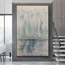 

Abstract Textured Canvas Hand painted Oil Painting Simple Knife Palette Wall Art Home Living Room Decoration Gift Unframed Mural