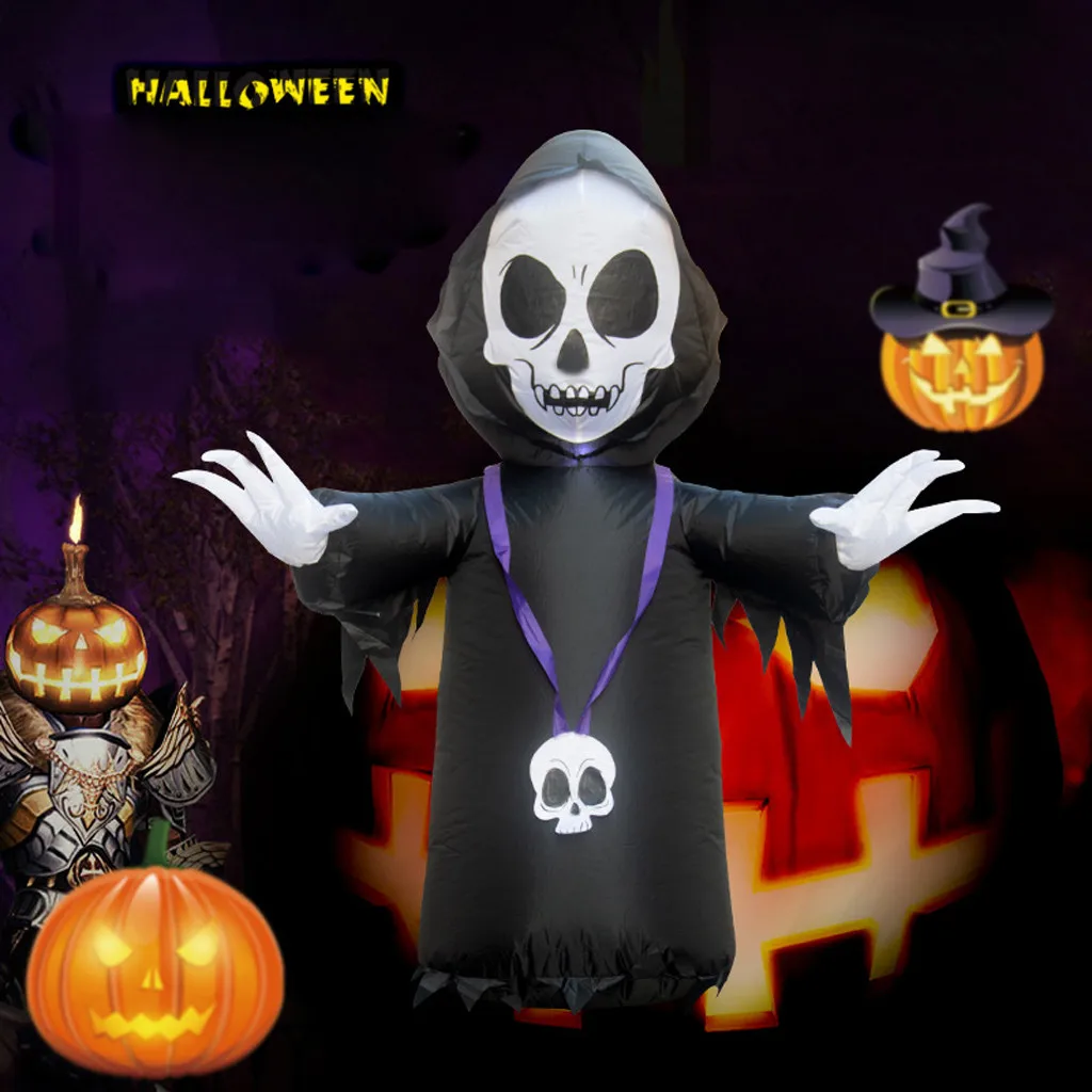 

Halloween Inflatable Garden Indoor Outdoor Decoration 4 FT Halloween Party Funny Gadgets Adults Inflatable Toys for Children